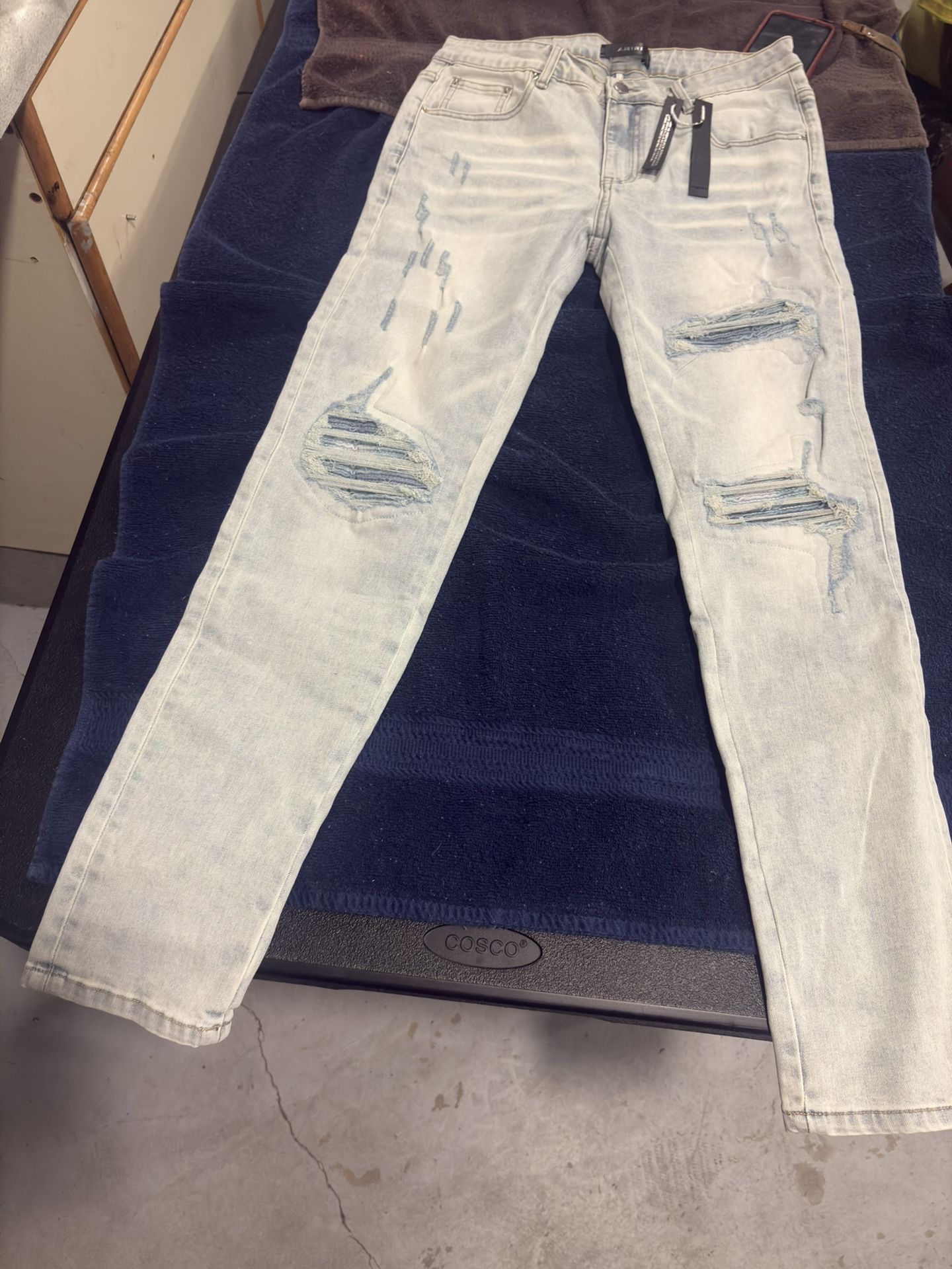 Amiri Light Blue Jeans