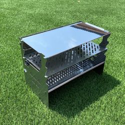 Only Fire Portable Charcoal Grill