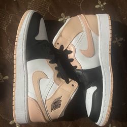 Brand New Air Jordan’s 1 Mid Kids Shoes 