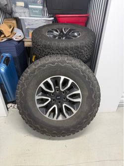 Ford Raptor OEM Wheels & BFGoodrich KO2 Tires