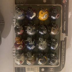 NFL helmet collection 