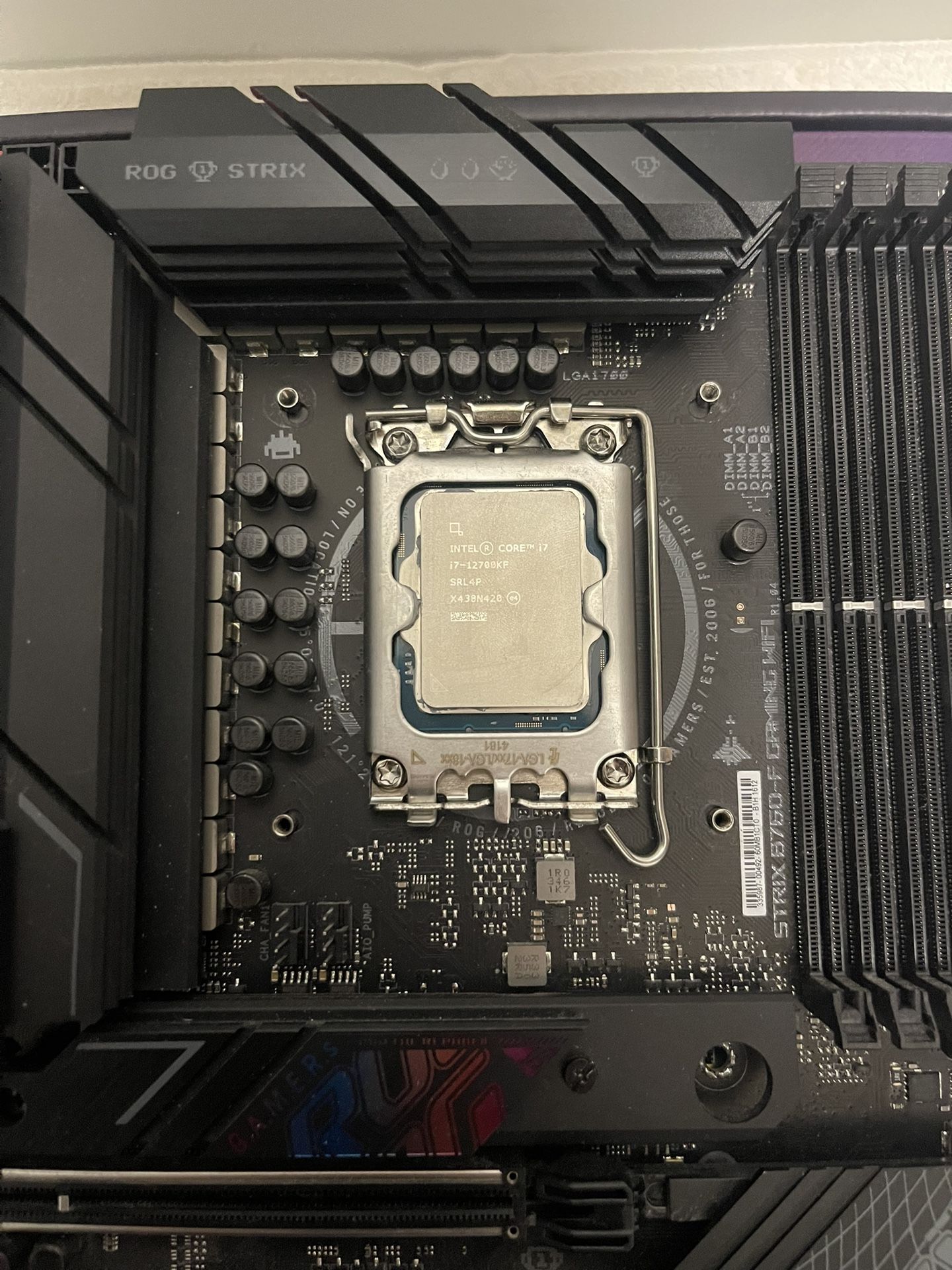 I7 12700kf CPU