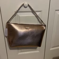Gold Guess Handbag 