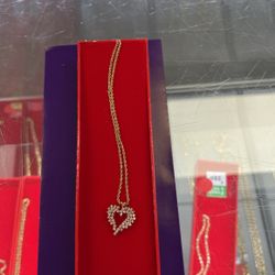 Heart Pendant Necklace 