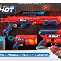NERF Zuru X-Shot Ultimate Shootout Pack