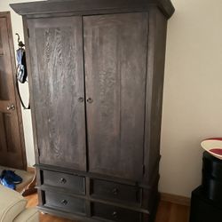 Armoire, closet, wardrobe, standing cabinet Furniture 