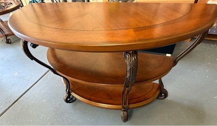 Console Table with Two Lower Shelves/Coffee Table/Side Table