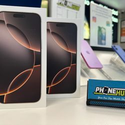 New Unlock iPhone 16 Pro Max 256GB No Credit Needed Only $79 Down Payment Today!! Only At Phone Hub Fall River 