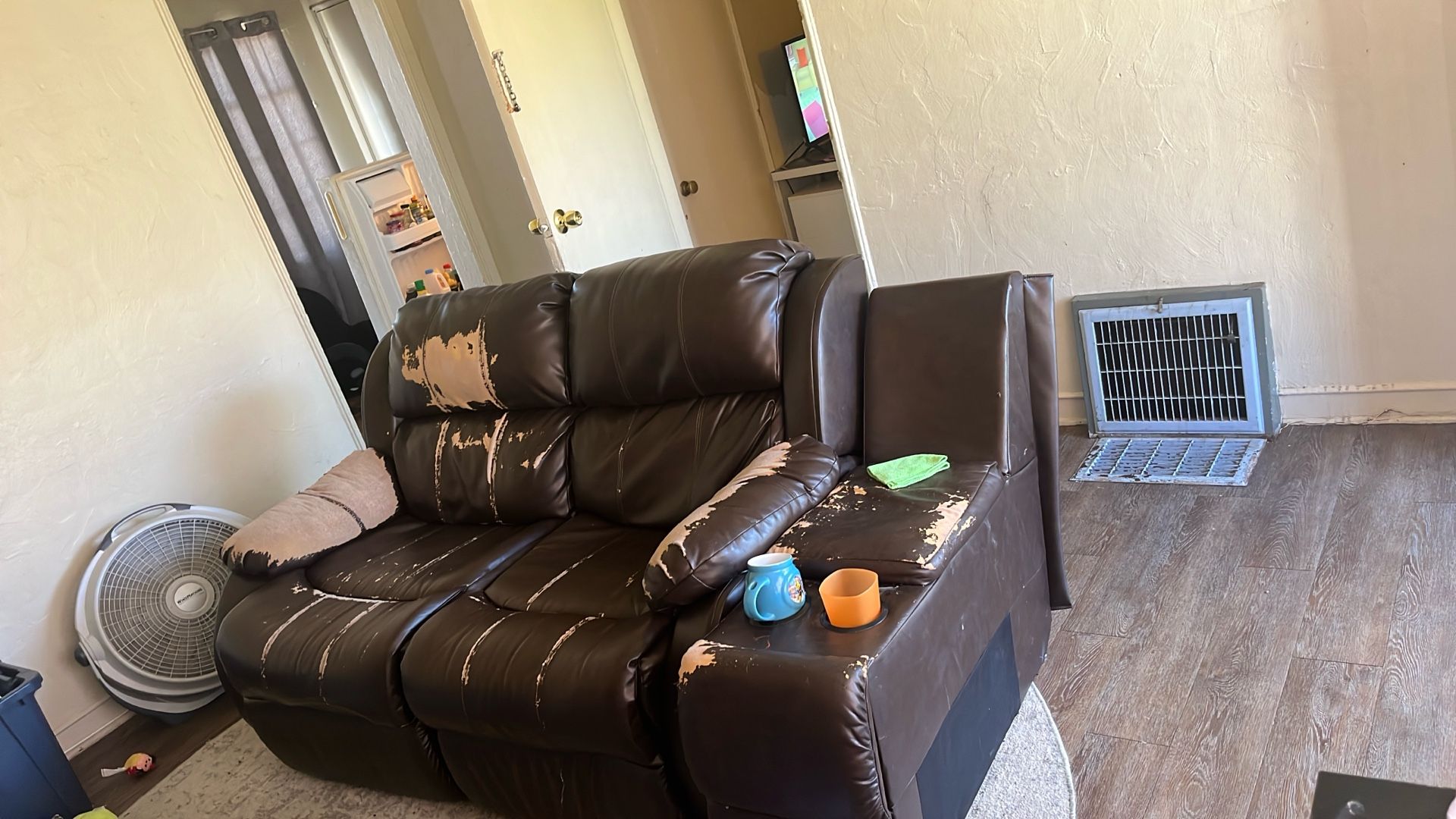 Loveseat Recliner Couch 