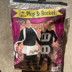 Plug + Socket Halloween Costume M XXL W 14-20