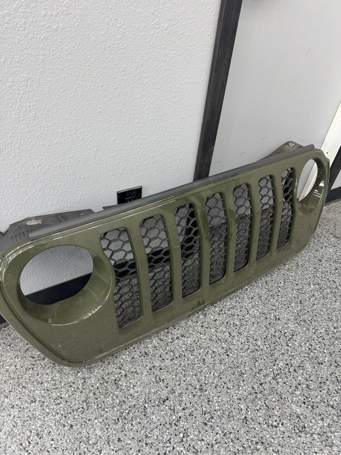 Jeep Wrangler Grille Green