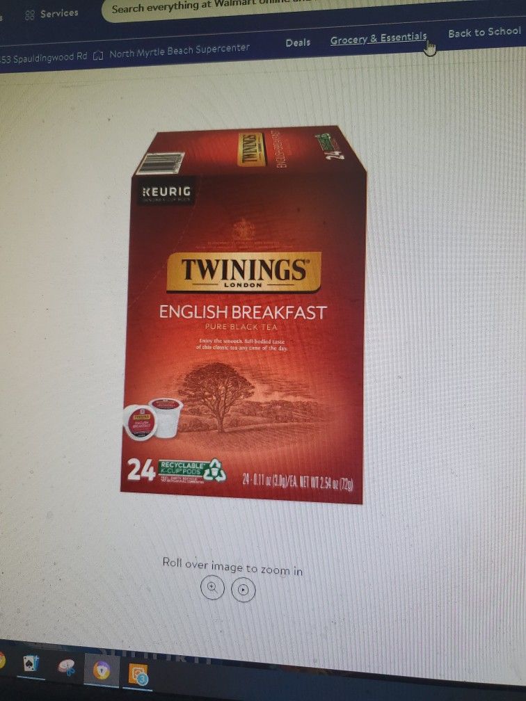 Twinings English Breakast Tea. 24 Pods, NEW