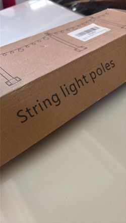 String light poles