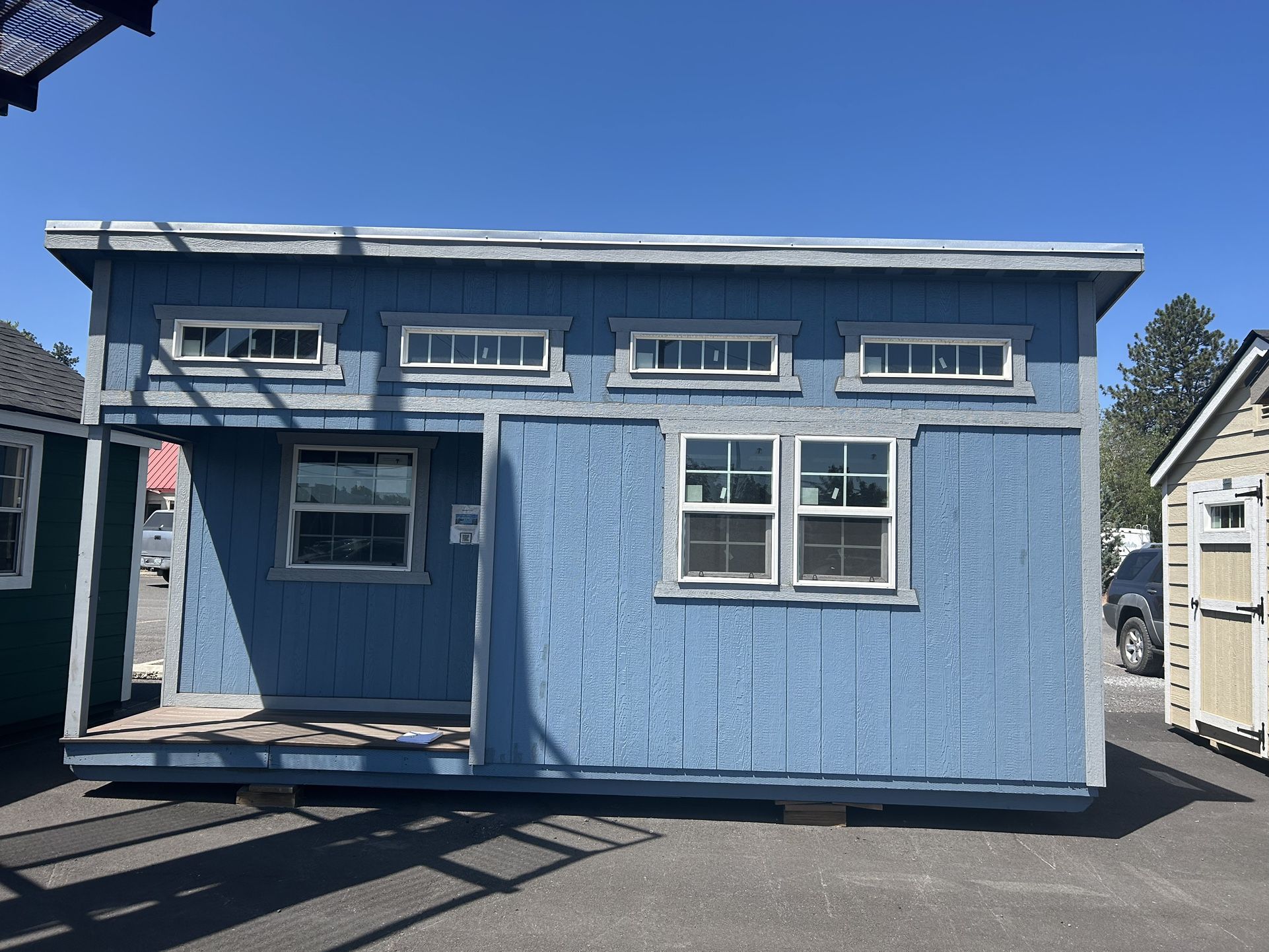 10x20 Studio Shed With Porch! Delivery Included!