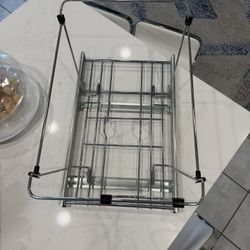 Rev-A-Shelf 21.75 D X 13.75 W X 12 H Chrome Soft Close Pull-out Pull-out trash can