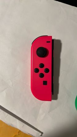Nintendo Switch Controllers color green and pink