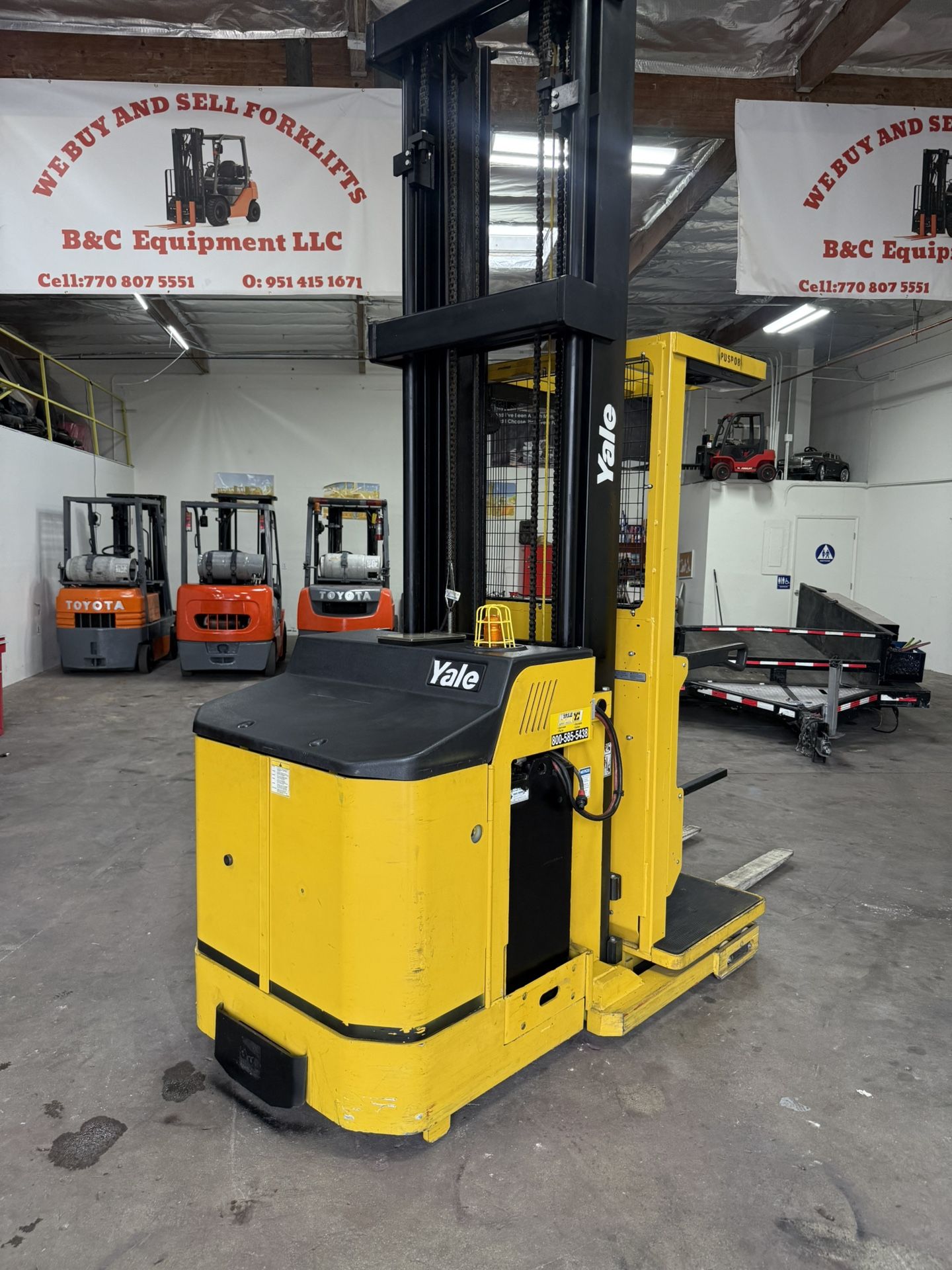 Yale Forklift Order Picker 2018