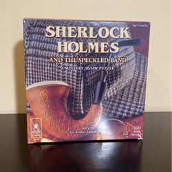 Sherlock Holmes Jigsaw Puzzle and Story