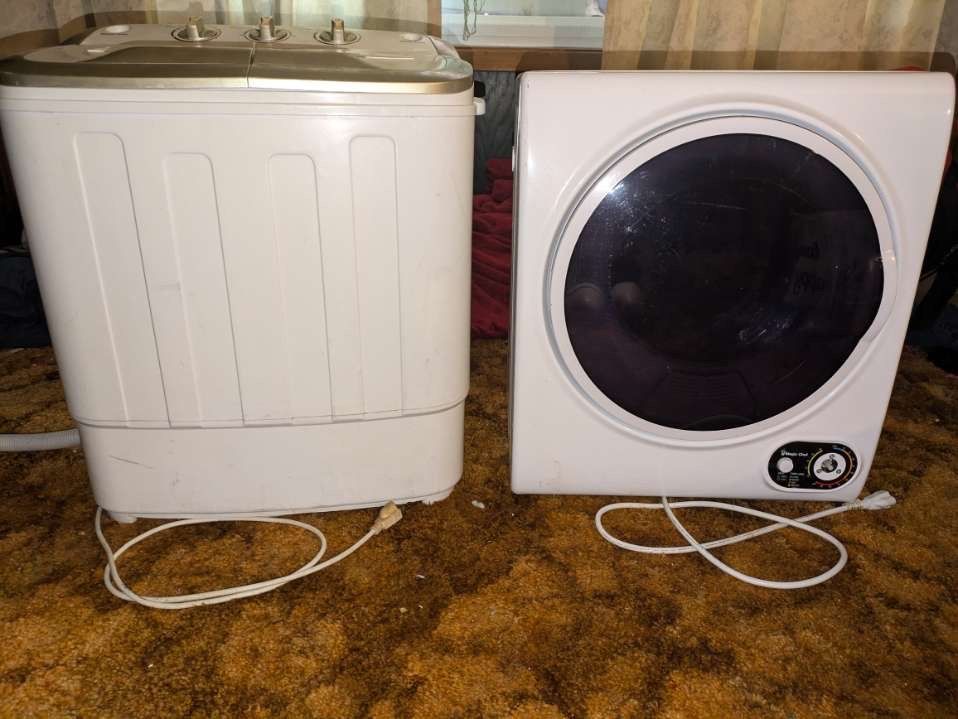 Apartment Size Washer And Dryer No Hook UPS Needed