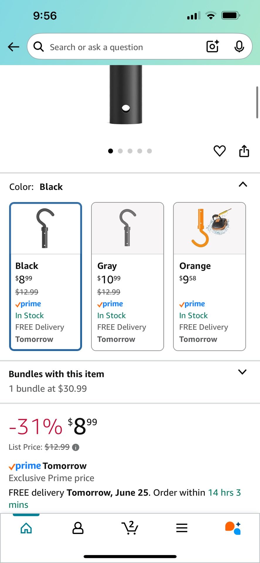 Pool Hook For Robot Vacuum