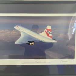 Concorde-Final flight-autographed By Philip E. West