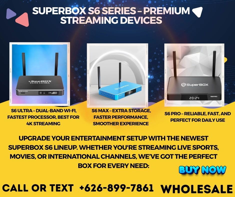 SuperBox ⚡ Super Box ⚡ ⚡ S7 Max / S7 Pro ⚡⚡ VseeBox ⚡ Vsee Box ⚡ SuperCaja ⚡ Brand New - El Monte Pickup 💎