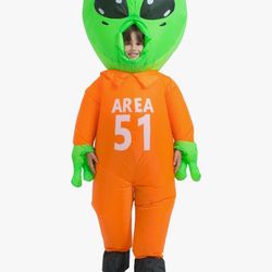 Inflatable alien Costume