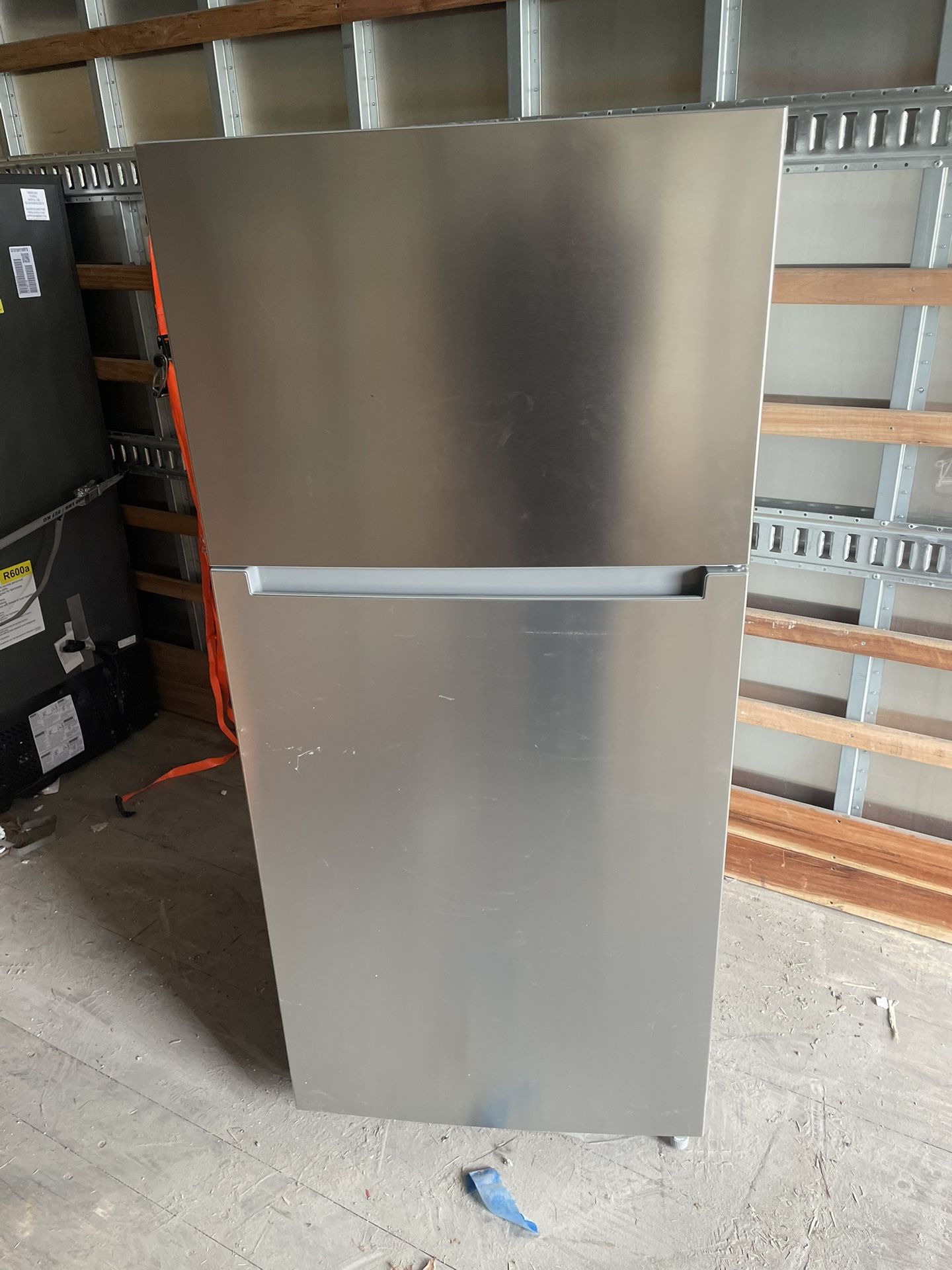 Seasons 18.3 Cu. Ft. Refrigerator, Stainless Steel Finish