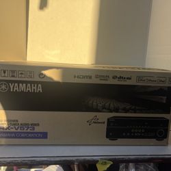 Yamaha RX-V573 Receiver Amplifier-Tuner Audio/Video – Brand New, Factory Sealed