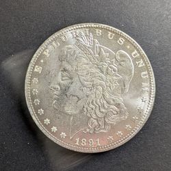 1891 O MORGAN SILVER DOLLAR UNITED STATES COIN