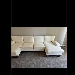 White couch