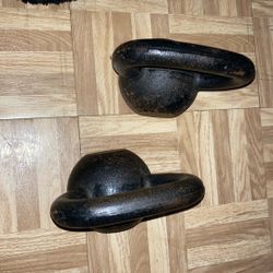 2 15lb Dumbells