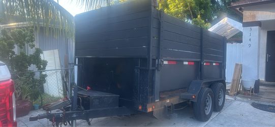 6x12 dump trailer $3500