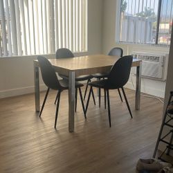 Dining Table and Chairs