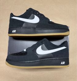 Nike Air Force 1 ‘07 LV8 Low AF1 Black Gum Men’s size 12.5 shoes NEW!