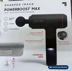 PowerBoost Max Deep Tissue Percussion Massager
