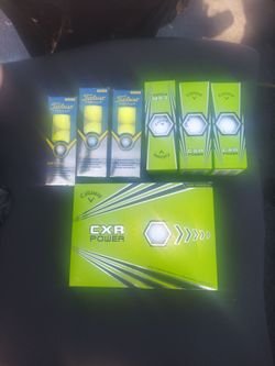 Callaway Titleist golf balls