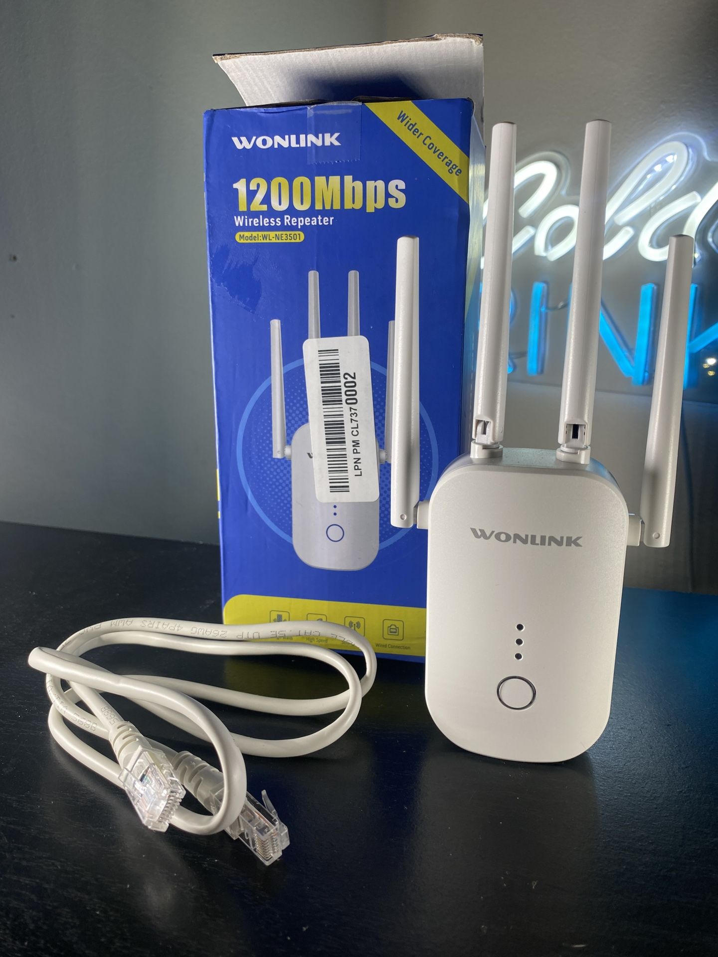 WiFi Extenders Signal Booster for Home | 1200Mbps Dual Band 5G/2.4G