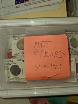 US QUARTERS MINT ERRORS 100 COINS FOR $200.00