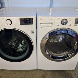 Nice LG Washer And Gas Dryer set. Could DELIVER