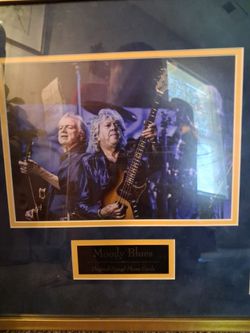 The moody blues autograph