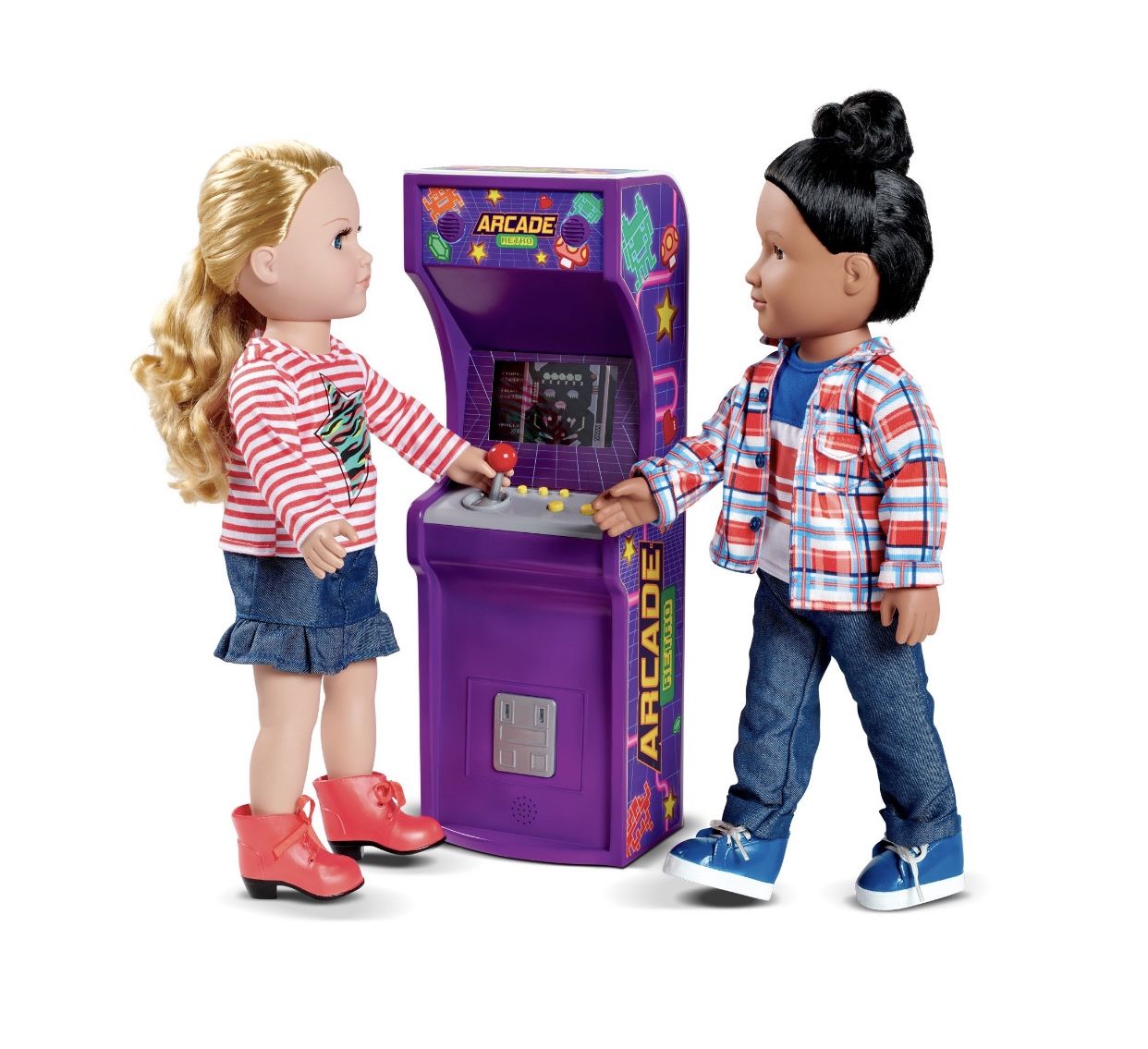 My life American girl 18 inch doll video game console