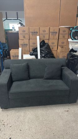 Ashley’s Queen Memory Foam Sofa Sleeper and Two Pillows