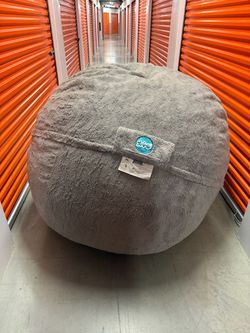 CordaRoy's Large Gray Bean Bag Chair