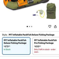 Single Person Inflatable Fishing Boat