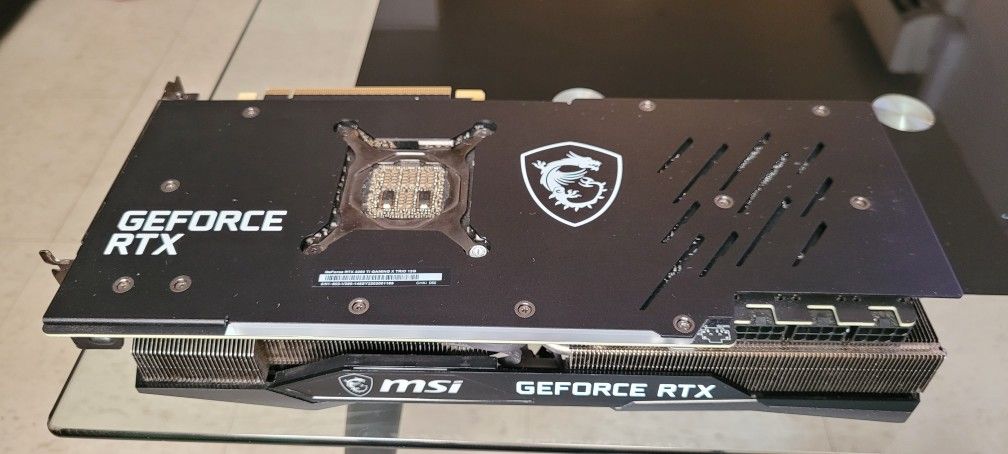 Msi 3080 TI Trio Fans