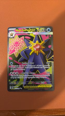 Mega Starmie ex 102/088 near mint condition