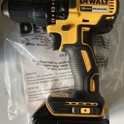 Dewalt Brushless Drill -tool Only, Battery Sold Already