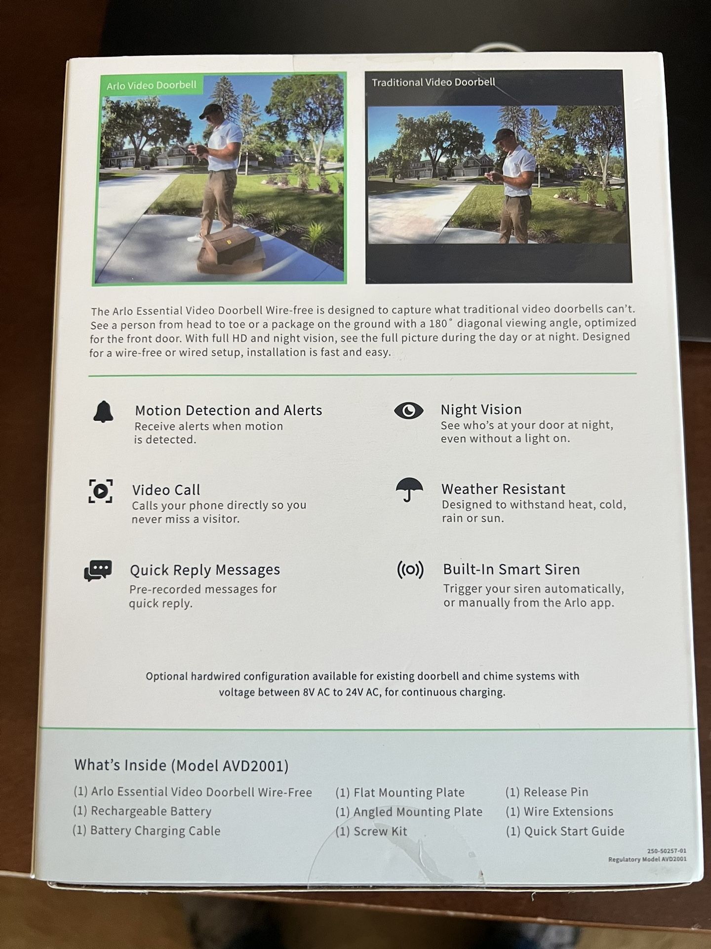 Wireless Arlo Door Bell Camera