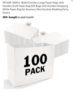 100 Large Gift Bags